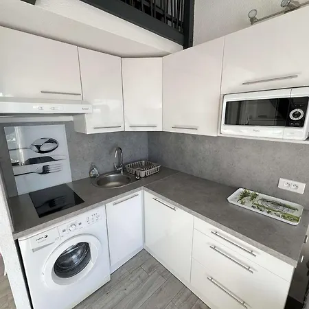 T2 Avec Climatisation, Piscine, Box Prive - Fr-1-702-6 Appartement *